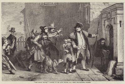 Il beadle parrocchiale da after David Wilkie