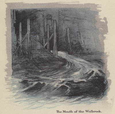 La foce del Walbrook da after Donald Maxwell