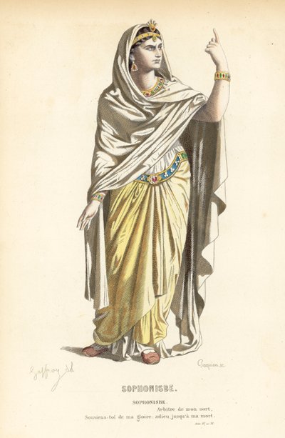 Sofonisba da after Edmond A.F. Geffroy