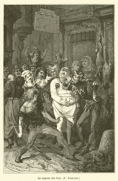 La saggezza dei folli da after Emile Antoine Bayard
