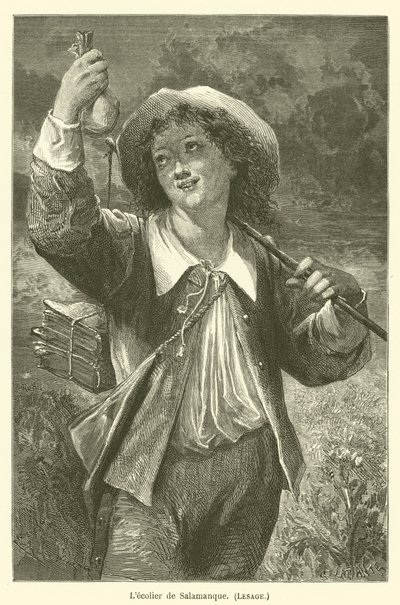 Lo scolaro di Salamanca, Lesage da after Emile Antoine Bayard