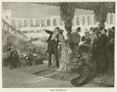 Numa Roumestan da after Emile Antoine Bayard