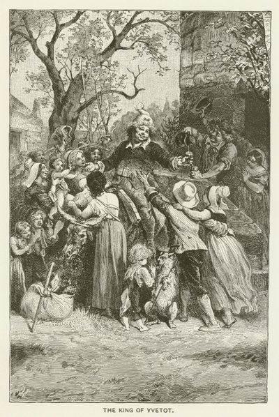Il re di Yvetot da after Emile Antoine Bayard