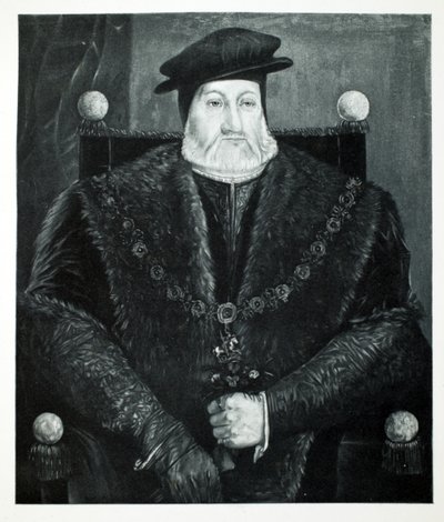 Charles Brandon, Duca di Suffolk, c.1544, pub. 1902 da after English School