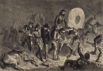 Ritirata dei confederati da Shiloh da after Felix Octavius Carr Darley