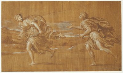 Apollo insegue Dafne da after Francesco Albani