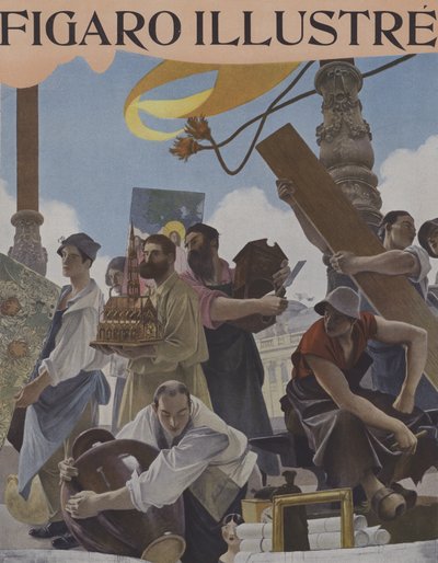 Esposizione Universale 1900 da after Francois Flameng
