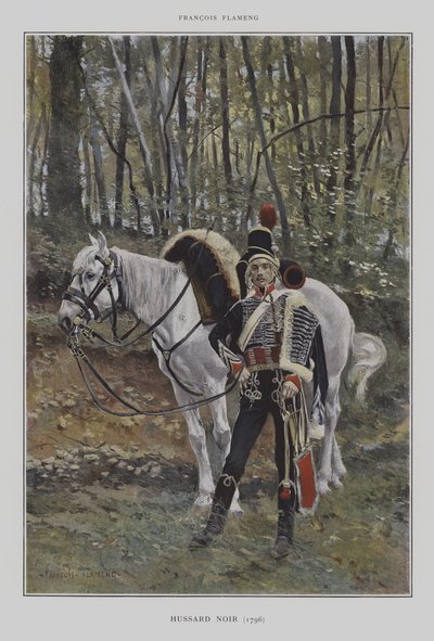 Ussaro nero (1796) da after Francois Flameng