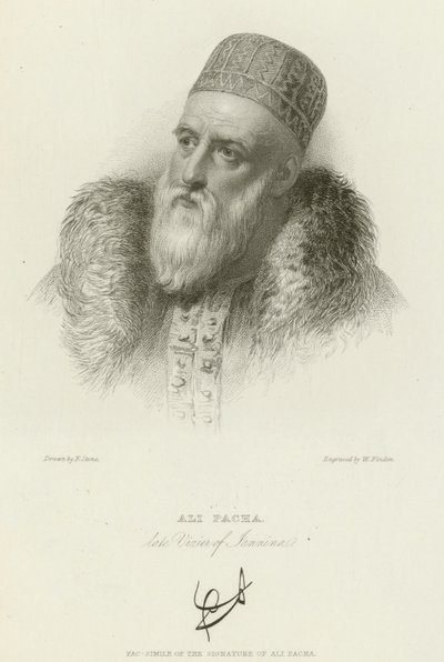 Ali Pacha, ultimo Visir di Giannina da after Frank Stone