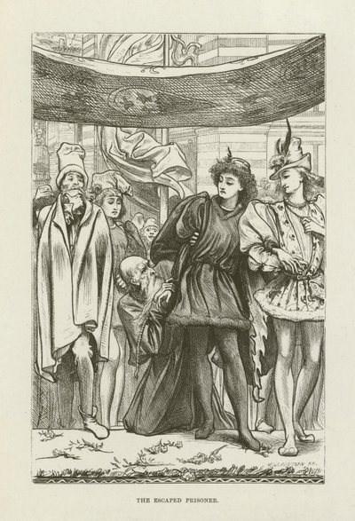 Illustrazione per Romola di George Eliot da after Frederic Leighton