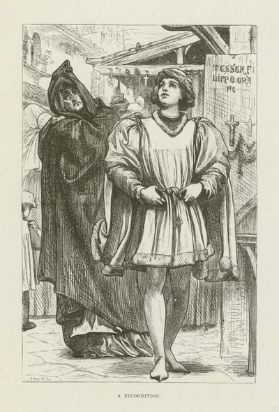 Illustrazione per Romola di George Eliot da after Frederic Leighton