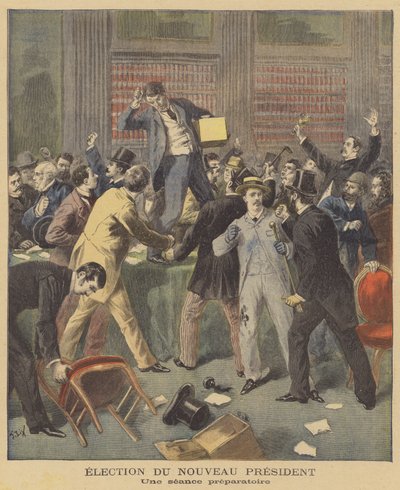 Scene turbolente mentre i parlamentari francesi discutono l