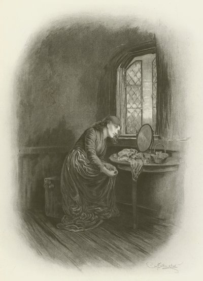 La piccola Dorrit da after Frederick Barnard