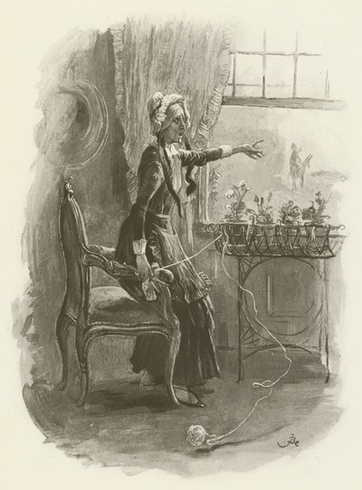 Miss Betsy Trotwood da after Frederick Barnard
