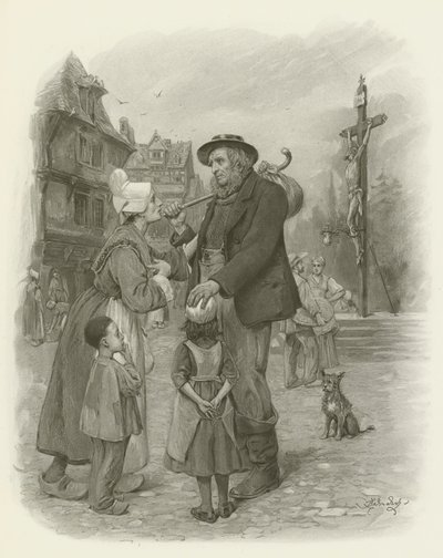 Mr Peggotty da after Frederick Barnard