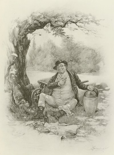 Mr Pickwick da after Frederick Barnard