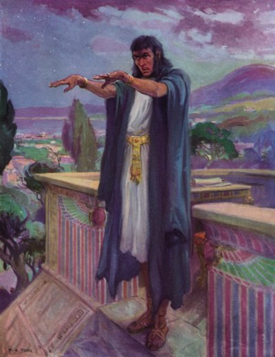 La maledizione di Arbaces da after Frederick Coffay Yohn