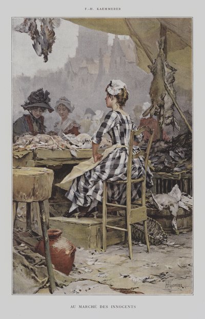 Al Mercato degli Innocenti da after Frederik Hendrik Kaemmerer
