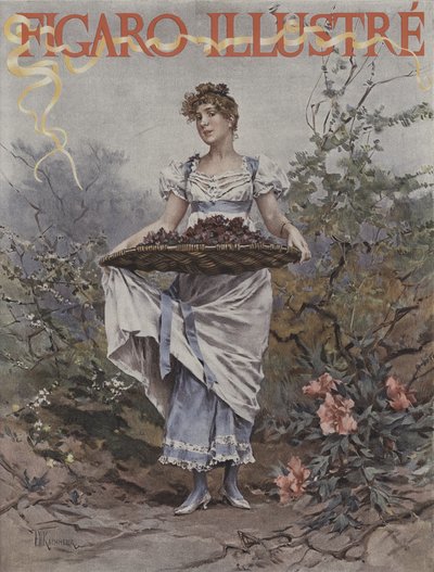Copertina di Le Figaro Illustré, aprile 1891 da after Frederik Hendrik Kaemmerer