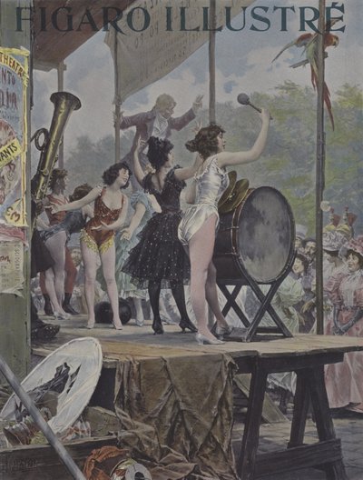 La parata. Copertina di Le Figaro Illustré, novembre 1897 da after Frederik Hendrik Kaemmerer