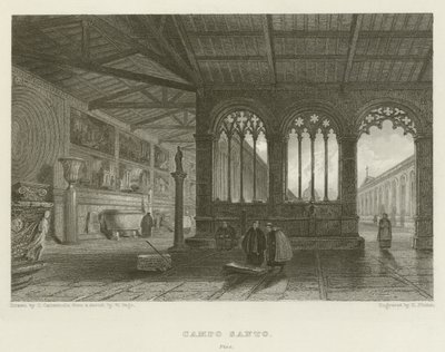 Campo Santo, Pisa da after George Cattermole