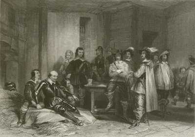 Morte del Conte di Lindsey da after George Cattermole
