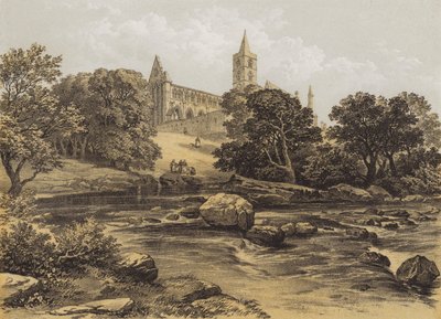 Cattedrale di Dunblane, Perthshire da after George Cattermole