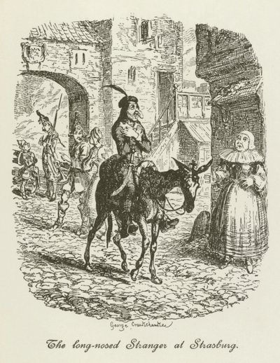 Illustrazione per Tristram Shandy da after George Cruikshank