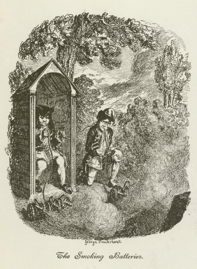 Illustrazione per Tristram Shandy da after George Cruikshank