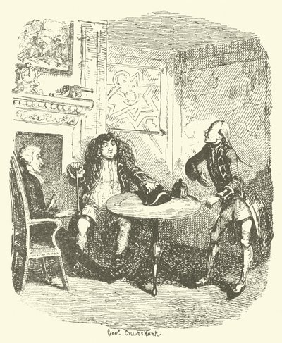 Illustrazione per Tristram Shandy da after George Cruikshank
