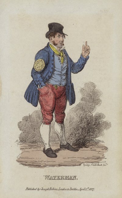 Acquaiolo da after George Cruikshank