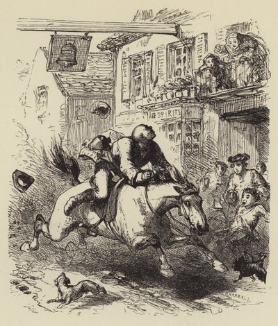 John Gilpin di Cowper da after George Housman Thomas