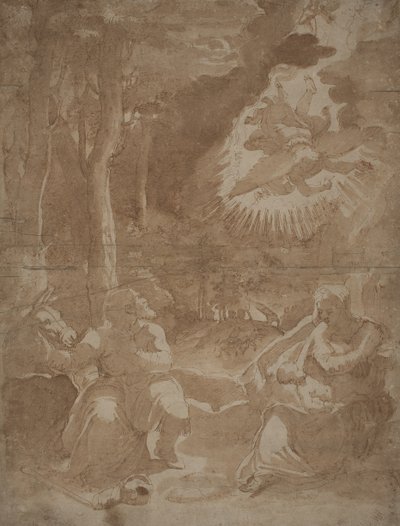 Riposo durante la Fuga in Egitto da after Girolamo Muziano