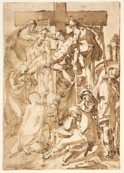 La deposizione da after Girolamo Muziano