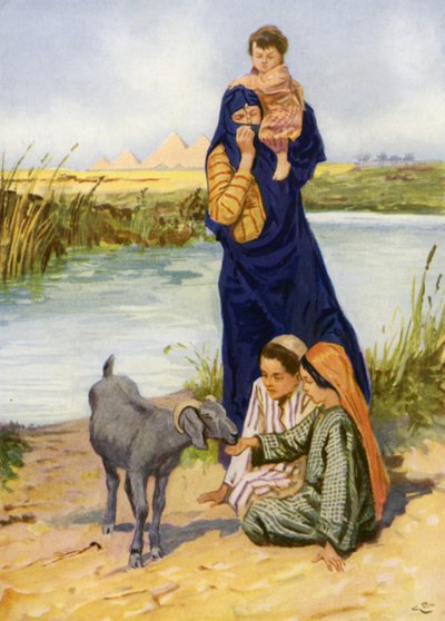 Lungo il fiume Nilo da after Gordon Frederick Browne