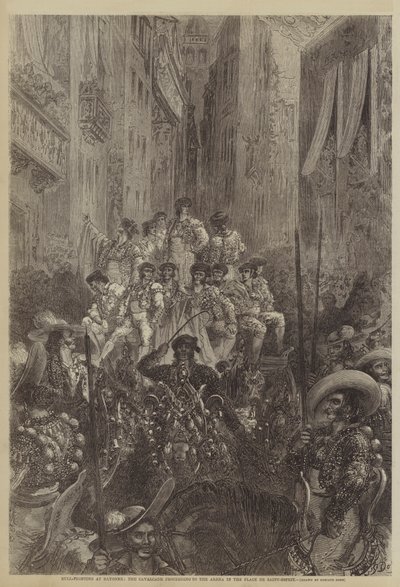 Corrida a Bayonne, la cavalcata verso l