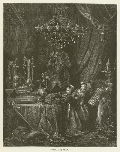 Fatima e Anna da Gustave after Dore