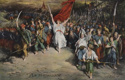 La Marsigliese, 1870 da Gustave after Dore
