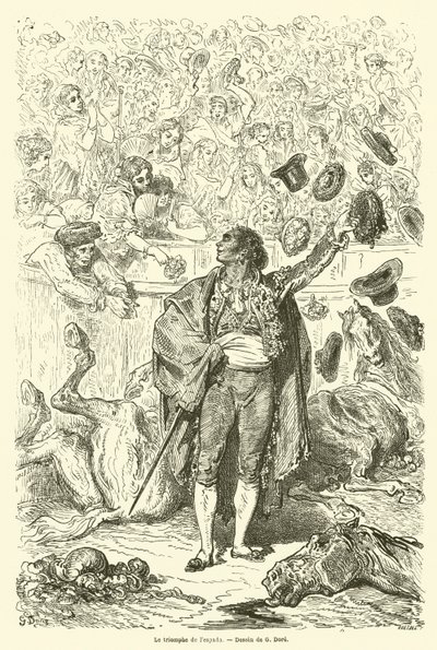 Il trionfo della spada da Gustave after Dore