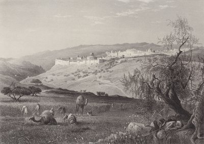 La città di Gerusalemme da after Harry Fenn