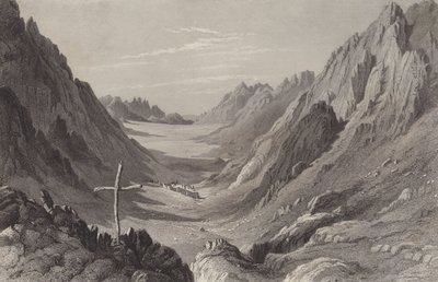 Il deserto del Sinai da after Harry Fenn