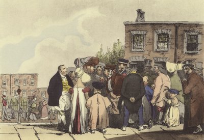 Popolo di Londra da after Henri Bonaventure Monnier