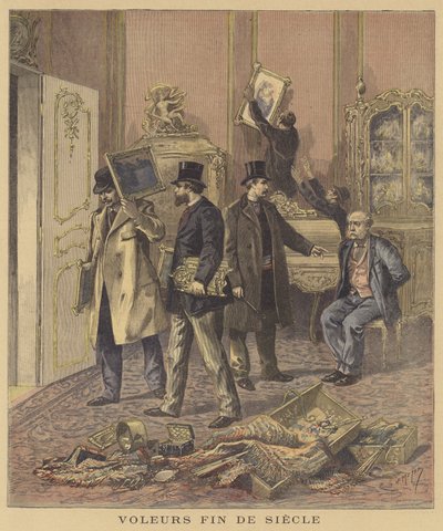 Una rapina audace da after Henri Meyer