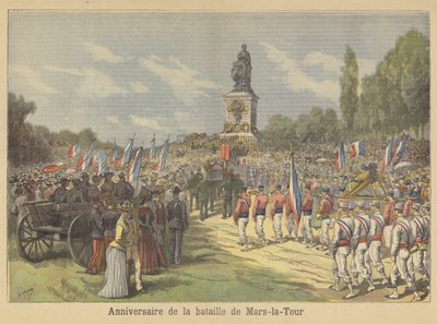 Anniversario della battaglia di Mars-la-Tour da after Henri Meyer