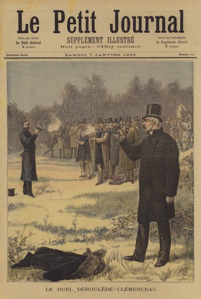 Duello tra Paul Deroulede e Georges Clemenceau da after Henri Meyer