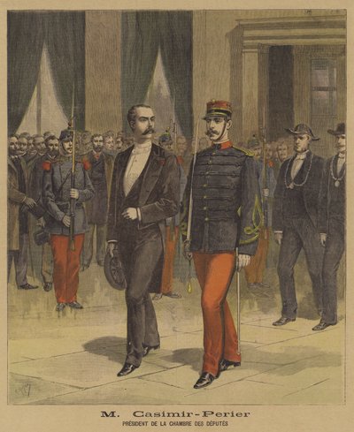 Jean Casimir-Perier, Presidente della Camera dei Deputati francese da after Henri Meyer