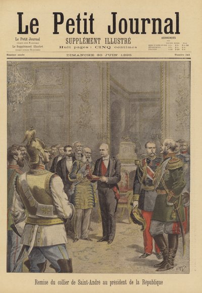 Il Presidente Faure di Francia riceve l