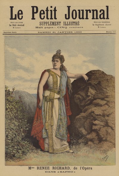 Renee Richard in Sapho all