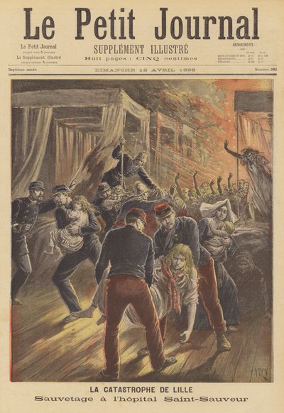 Soldati che salvano pazienti da un incendio all