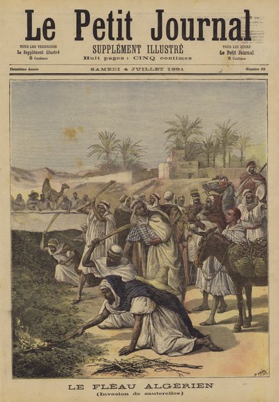 La peste algerina da after Henri Meyer